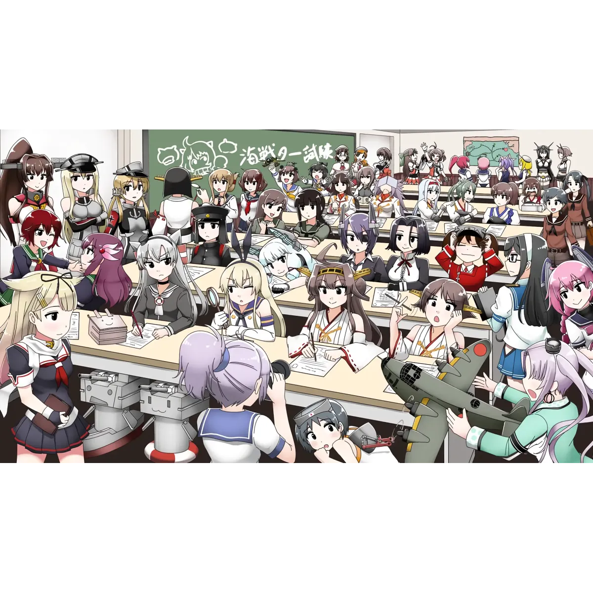 Anime Kantai Collection Mouse Pad (Desk Mat)