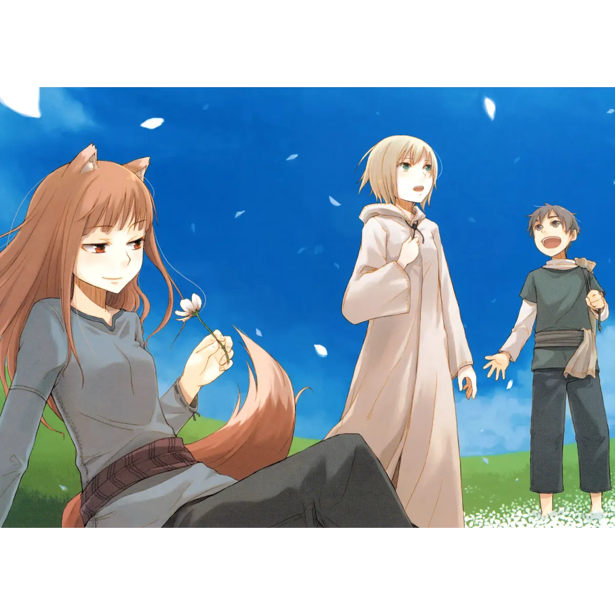 Spice And Wolf  Mouse Pad (Desk Mat)