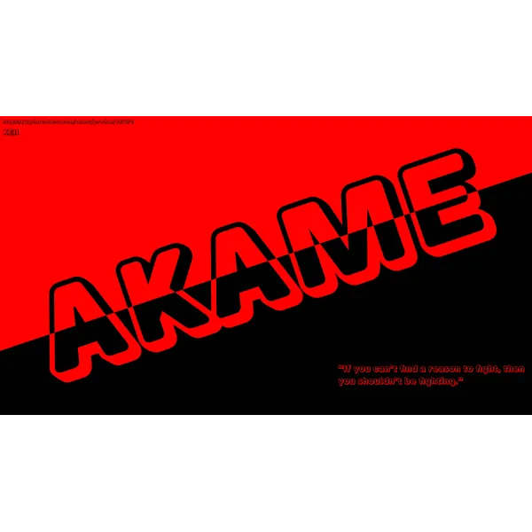 Akame Ga Kill! 8k  Mouse Pad (Desk Mat)