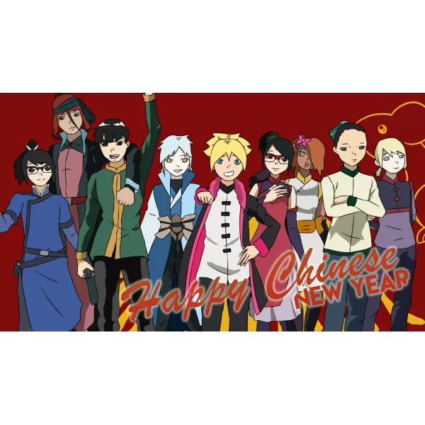 Anime Boruto  Mouse Pad (Desk Mat)