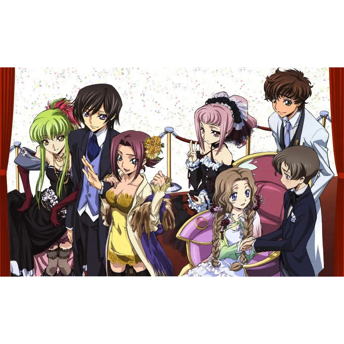 Anime Code Geass Mouse Pad (Desk Mat)