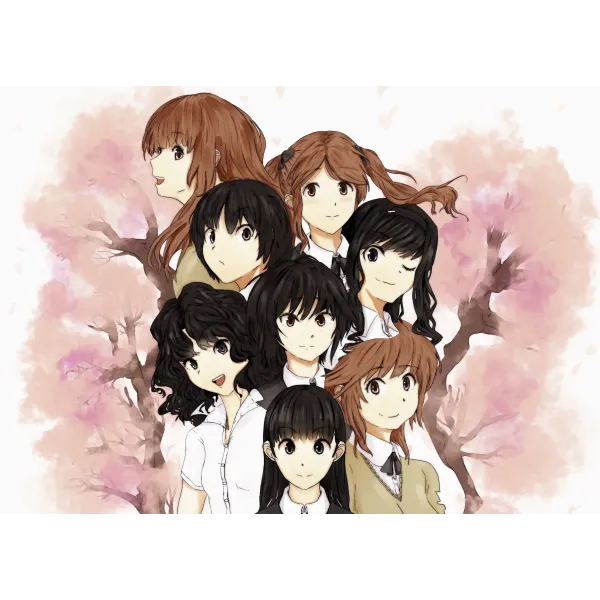 Amagami  Mouse Pad (Desk Mat)