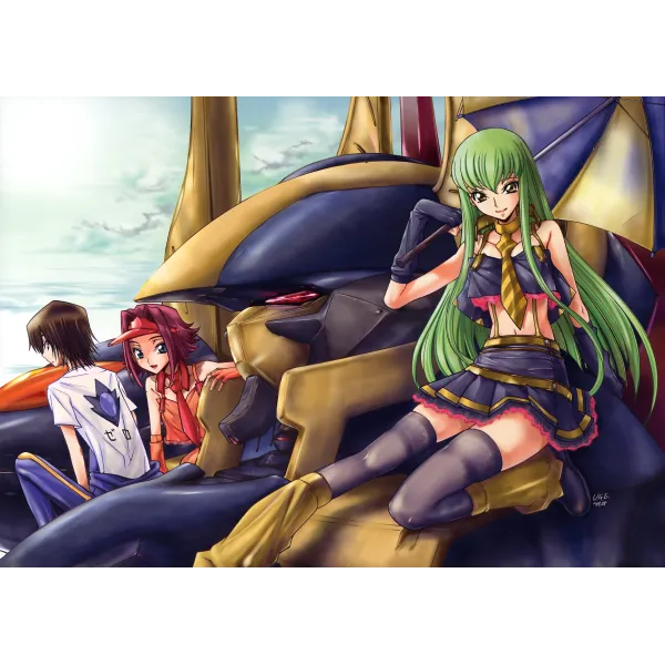 Anime Code Geass Mouse Pad (Desk Mat)