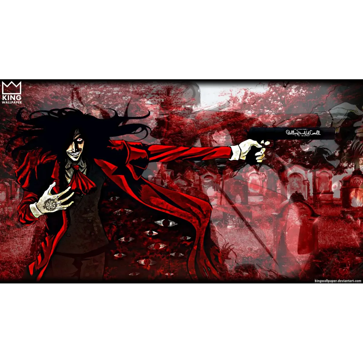 Alucard  Mouse Pad (Desk Mat)