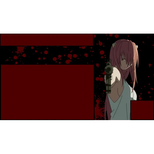 Anime Elfen Lied  Mouse Pad (Desk Mat)