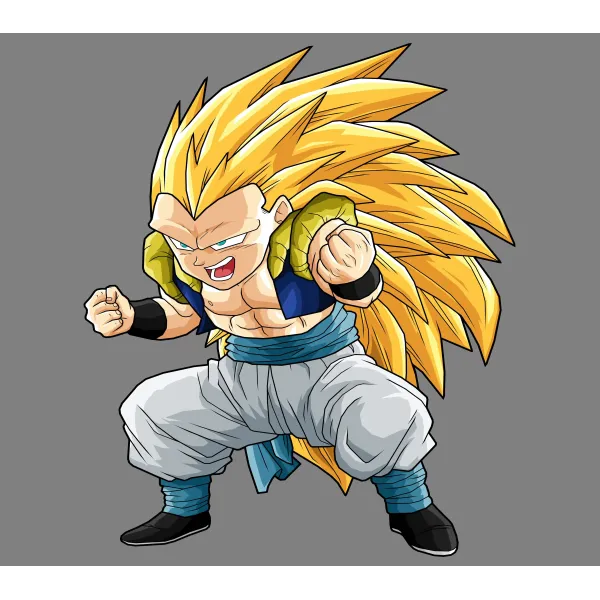 Gotenks SSJ3  Mouse Pad (Desk Mat)