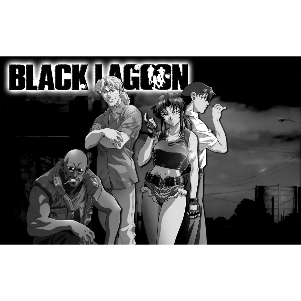 Anime Black Lagoon Mouse Pad (Desk Mat)