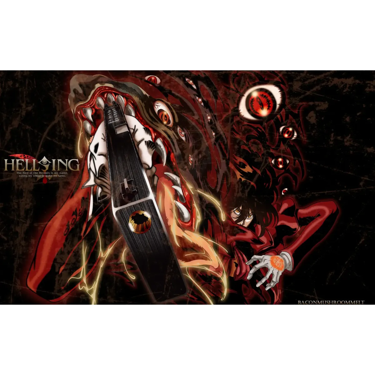 Hellsing  Mouse Pad (Desk Mat)