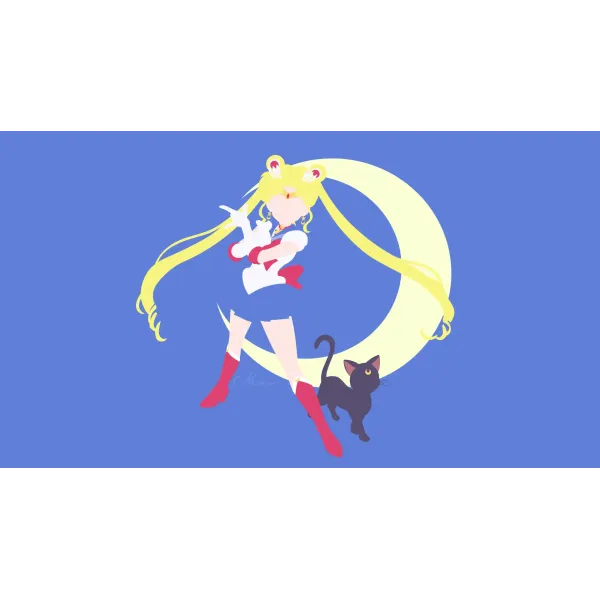 Anime Sailor Moon  Mouse Pad (Desk Mat)