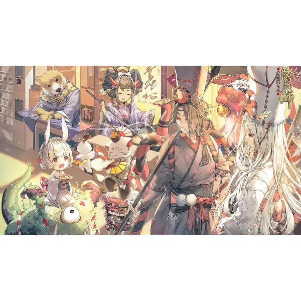 Anime Onmyoji  Mouse Pad (Desk Mat)