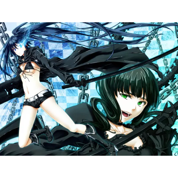 Anime Black Rock Shooter Mouse Pad (Desk Mat)