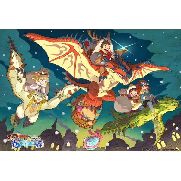 Monster Hunter Stories: Ride On!  Mouse Pad (Desk Mat)