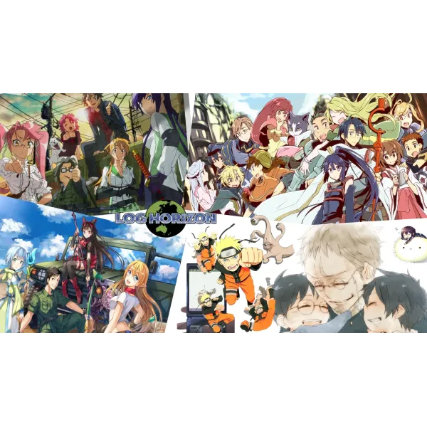 Anime Crossover  Mouse Pad (Desk Mat)