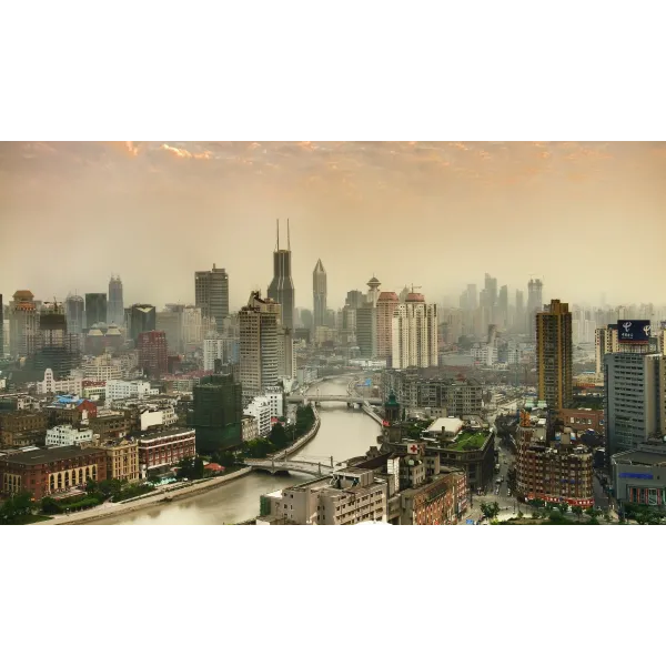 Man Made Shanghai Mouse Pad (Desk Mat)