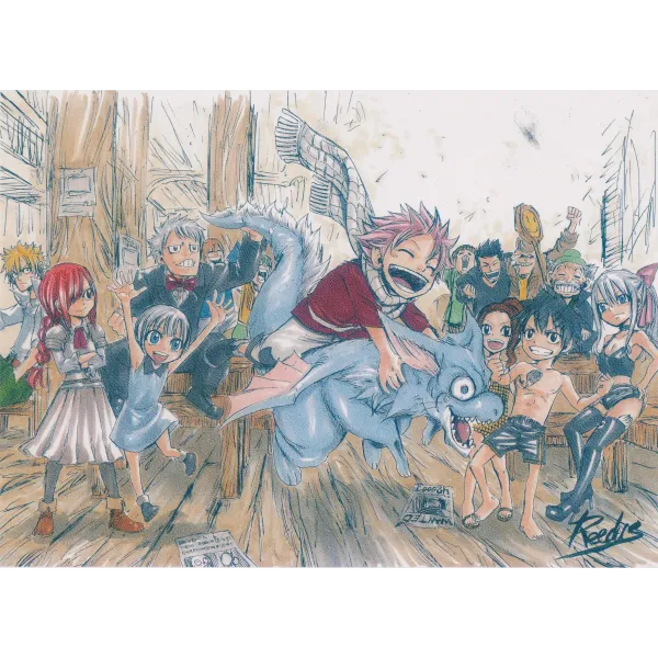 Anime Fairy Tail Mouse Pad (Desk Mat)