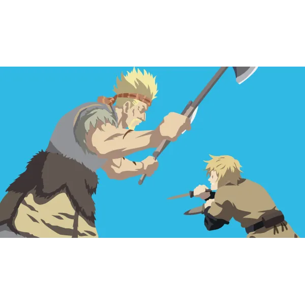 Anime Vinland Saga  Mouse Pad (Desk Mat)