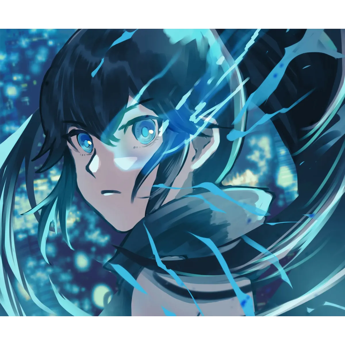 Anime Black ★★ Rock Shooter : Dawn Fall  Mouse Pad (Desk Mat)