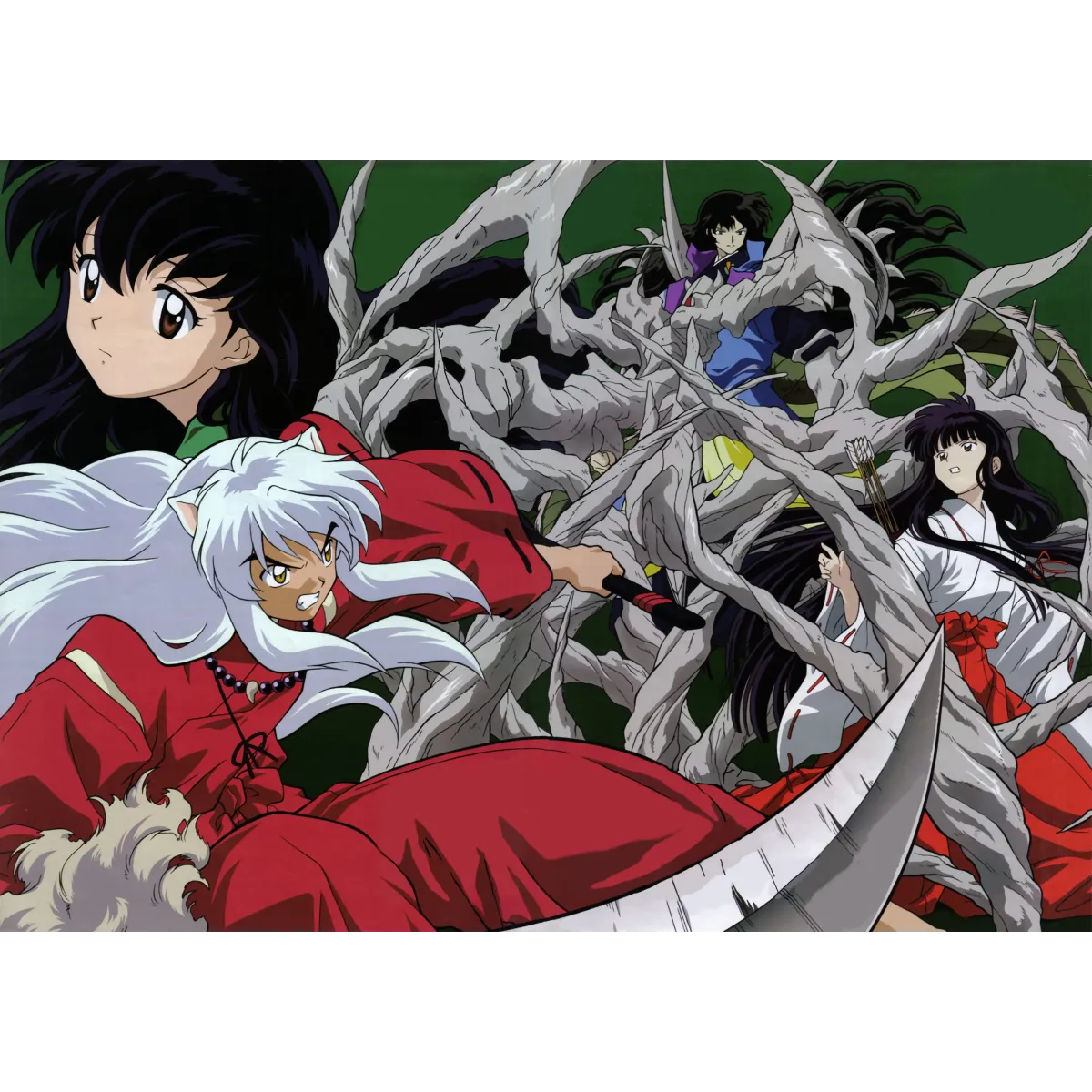 Anime InuYasha Mouse Pad (Desk Mat)