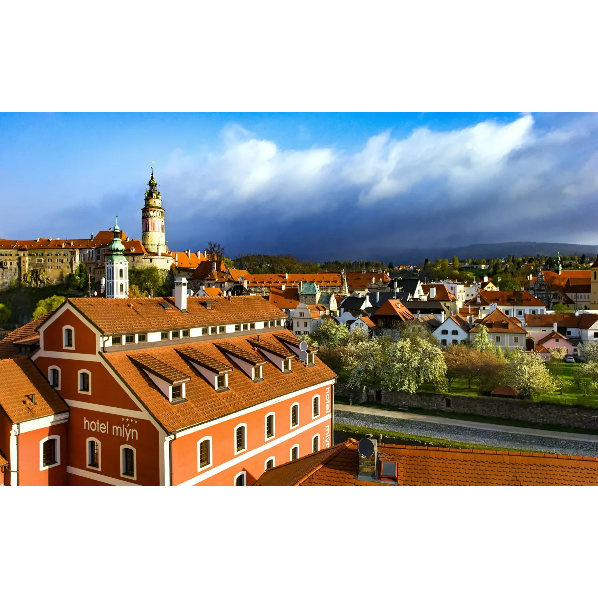 Český krumlov, Czech Republic Mouse Pad (Desk Mat)