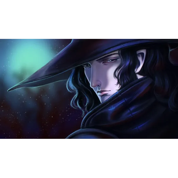 Anime Vampire Hunter D  Mouse Pad (Desk Mat)