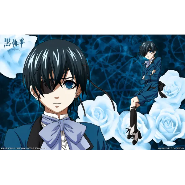 Anime Black Butler  Mouse Pad (Desk Mat)