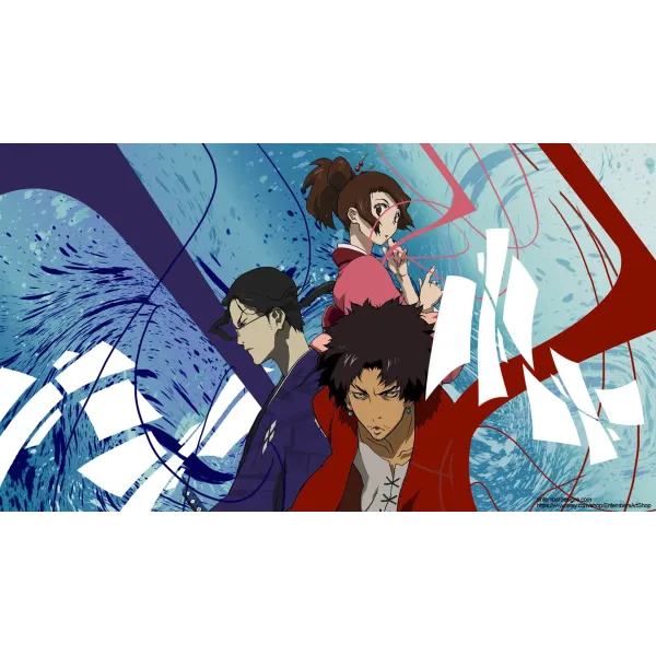 Anime Samurai Champloo  Mouse Pad (Desk Mat)