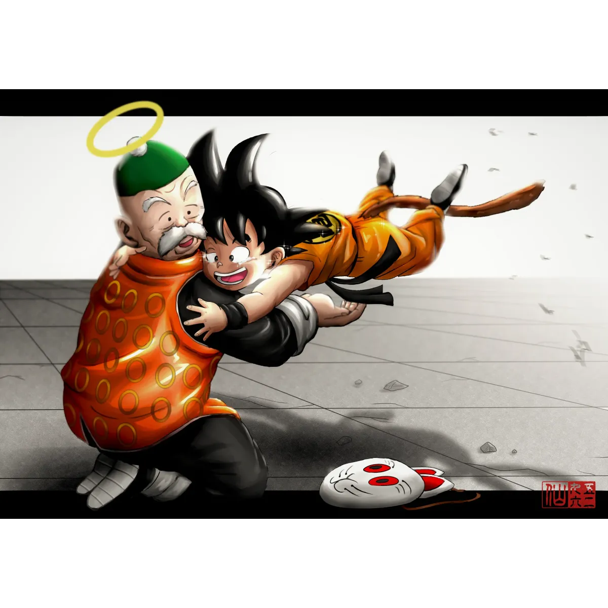 Anime Dragon Ball  Mouse Pad (Desk Mat)