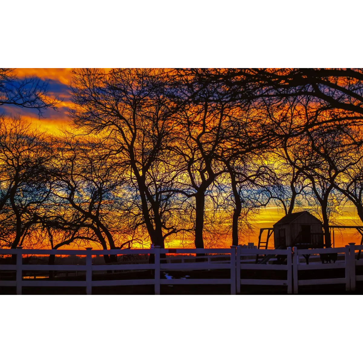 Photography Sunset Mouse Pad (Desk Mat)