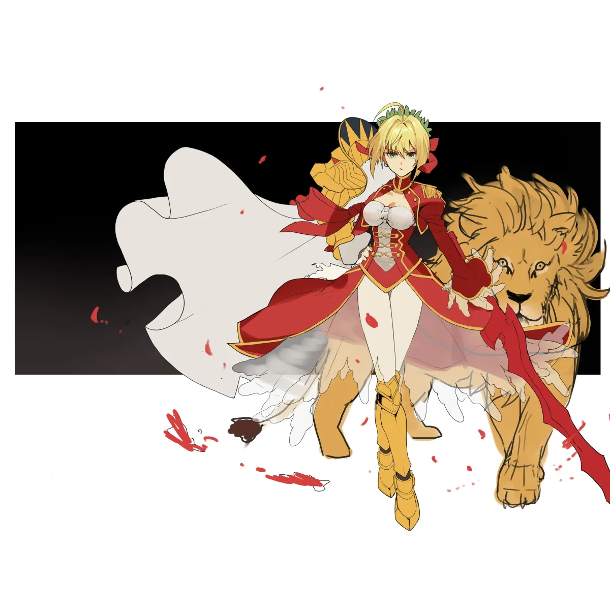 Anime Fate/Extra  Mouse Pad (Desk Mat)