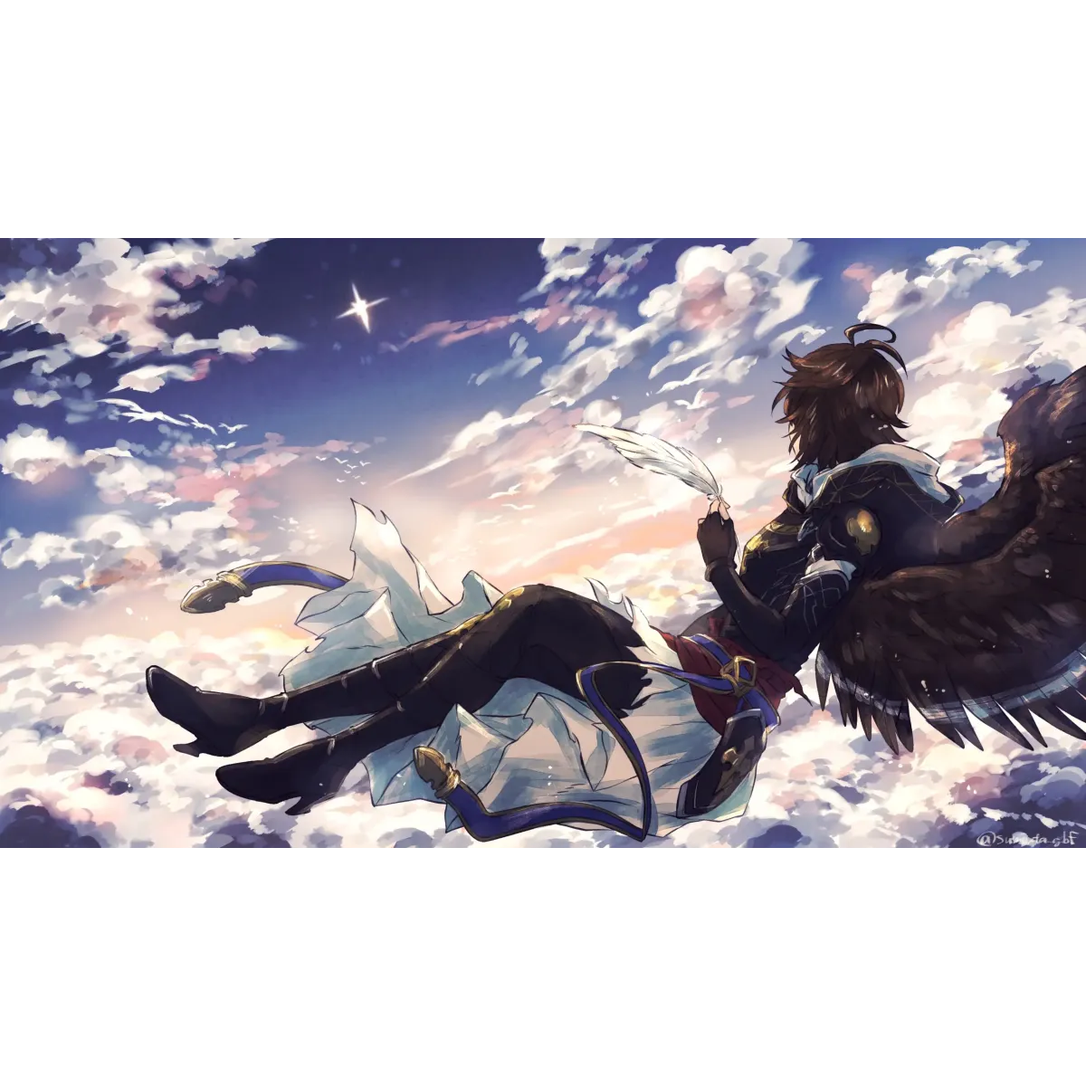 Anime Granblue Fantasy  Mouse Pad (Desk Mat)