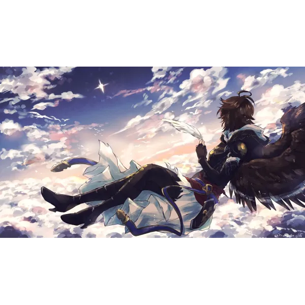 Anime Granblue Fantasy  Mouse Pad (Desk Mat)