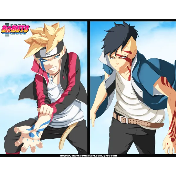 Anime Boruto  Mouse Pad (Desk Mat)