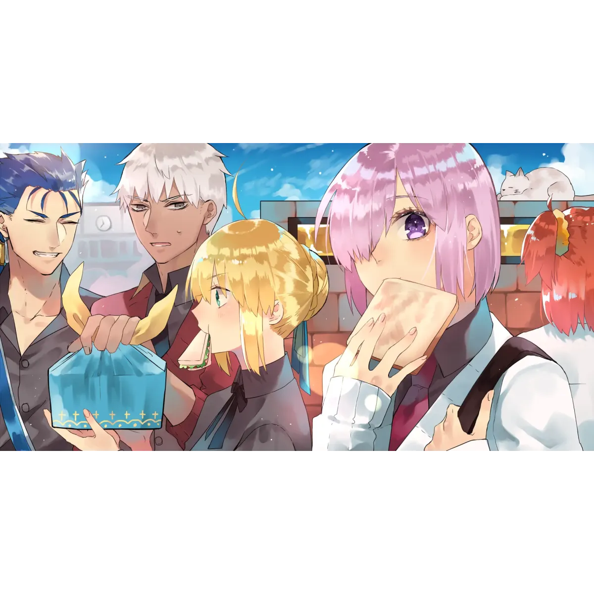 Anime Fate/Grand Order  Mouse Pad (Desk Mat)