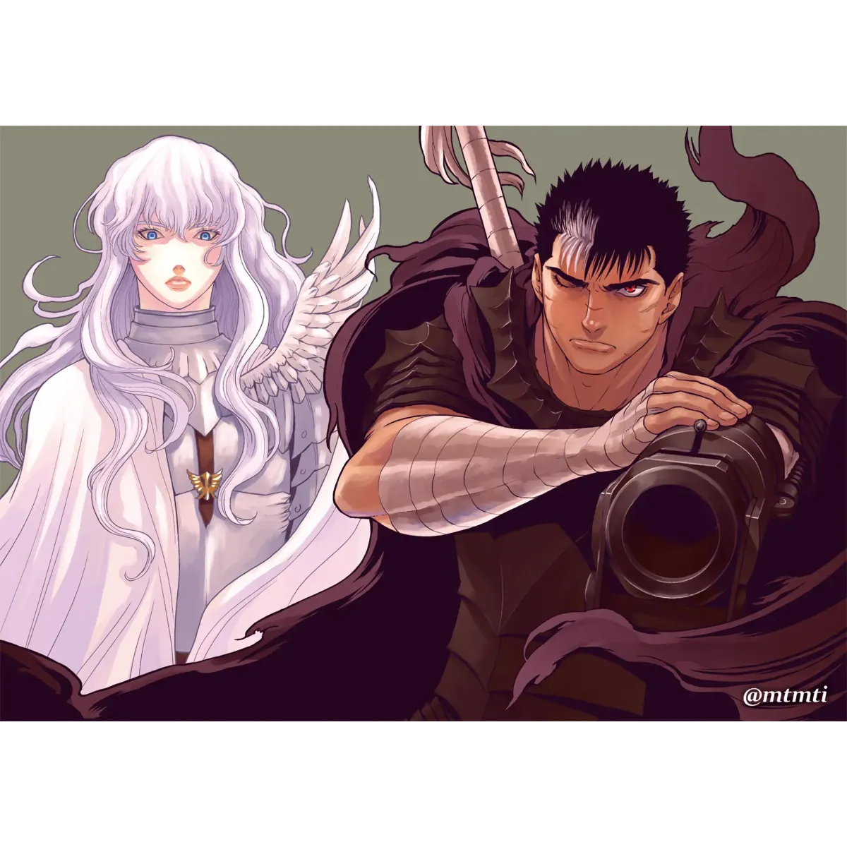 Anime Berserk  Mouse Pad (Desk Mat)