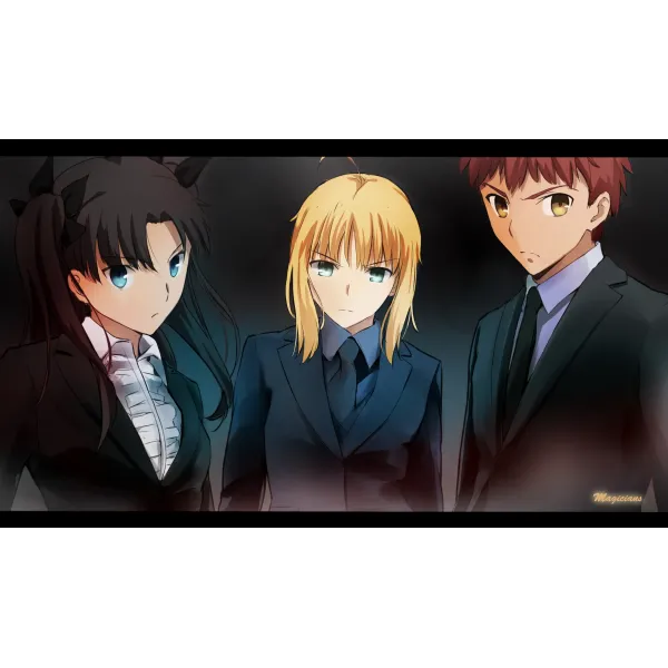 Anime Fate/Stay Night: Unlimited Blade Works  Mouse Pad (Desk Mat)