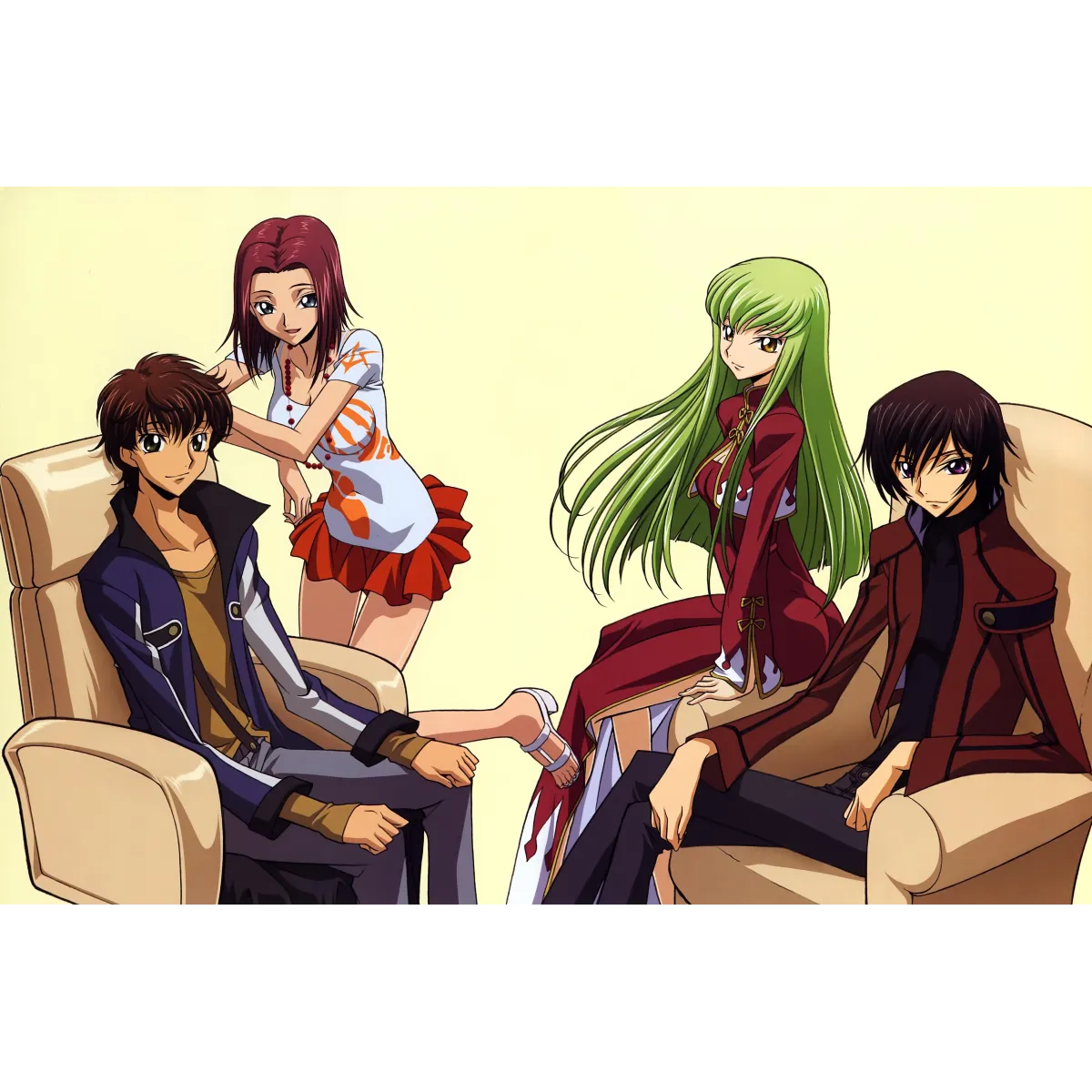 Anime Code Geass Mouse Pad (Desk Mat)