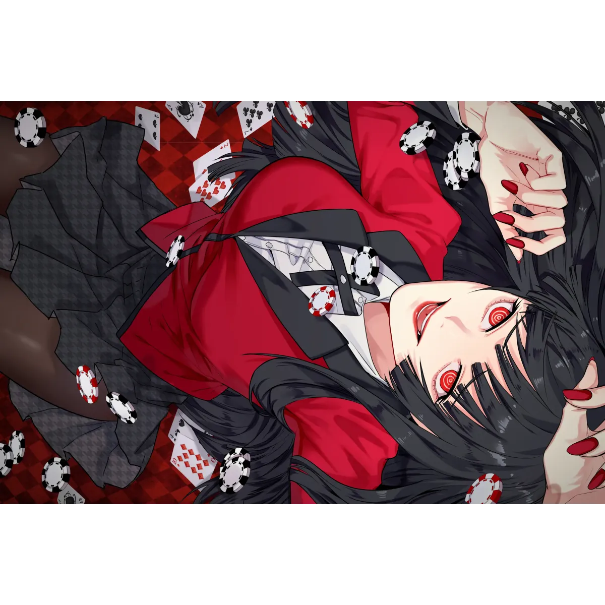 Anime Kakegurui  Mouse Pad (Desk Mat)