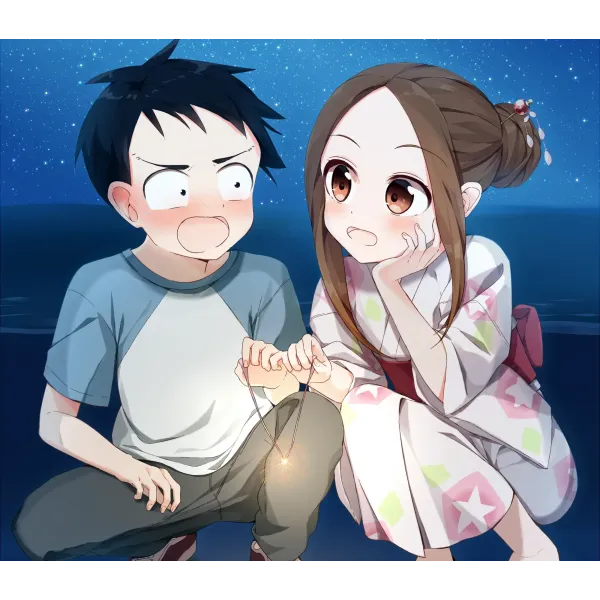 Anime Karakai Jouzu no Takagi-san  Mouse Pad (Desk Mat)