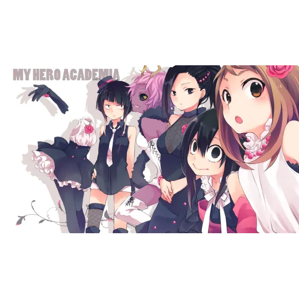 Girls  Mouse Pad (Desk Mat)