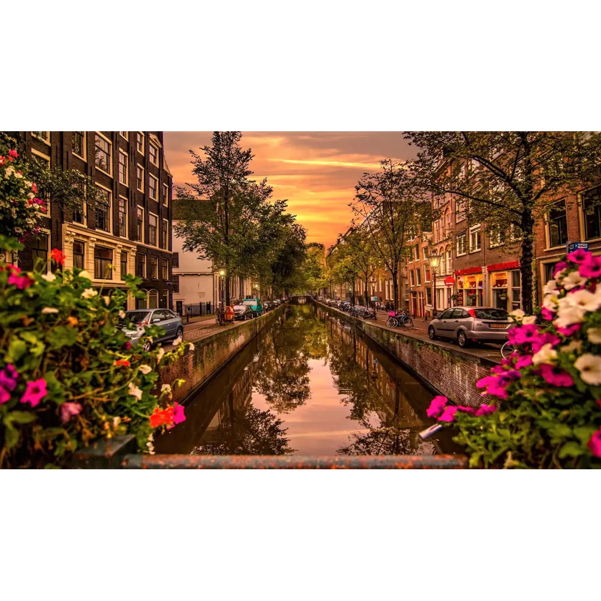 Beautiful Amsterdam Mouse Pad (Desk Mat)