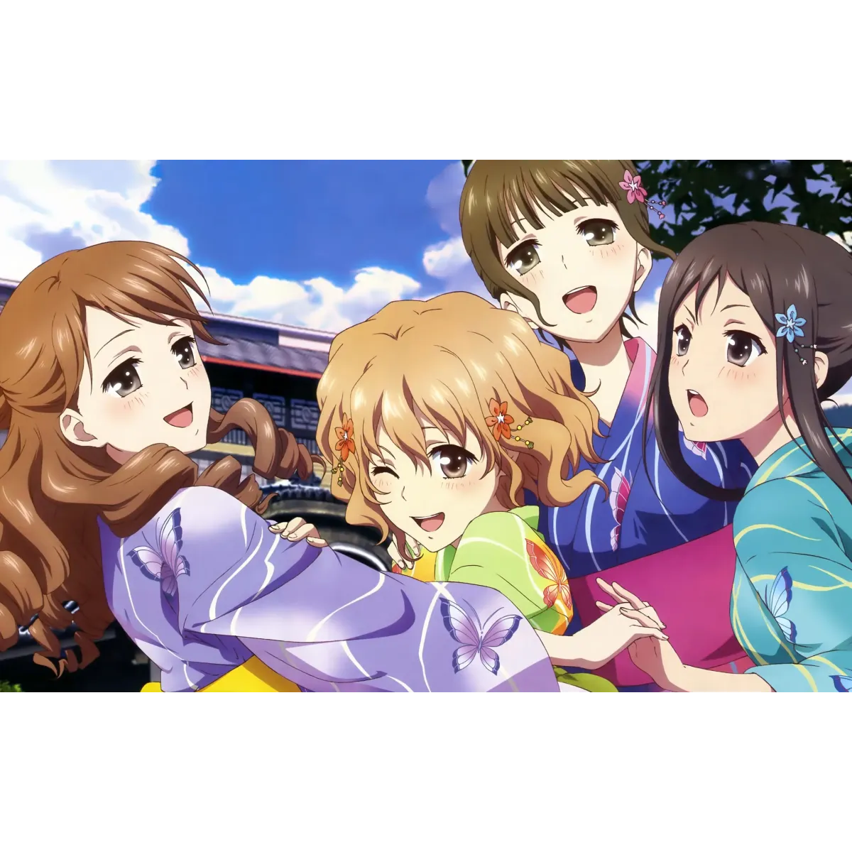 Hanasaku Iroha  Mouse Pad (Desk Mat)