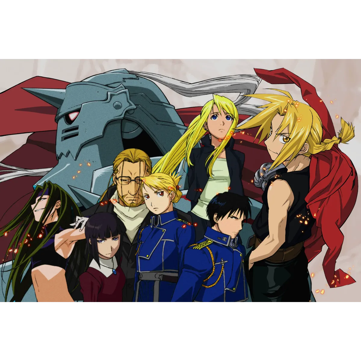 Anime FullMetal Alchemist  Mouse Pad (Desk Mat)