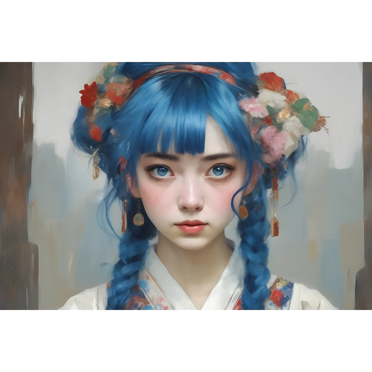 Ai Art,Rem  Mouse Pad (Desk Mat)