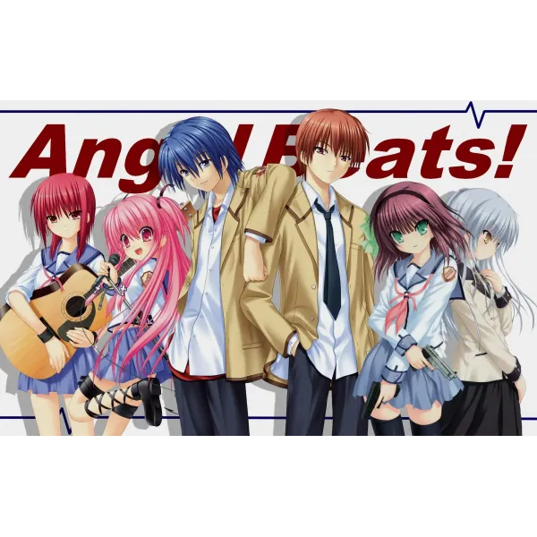 Angel Beats!  Mouse Pad (Desk Mat)