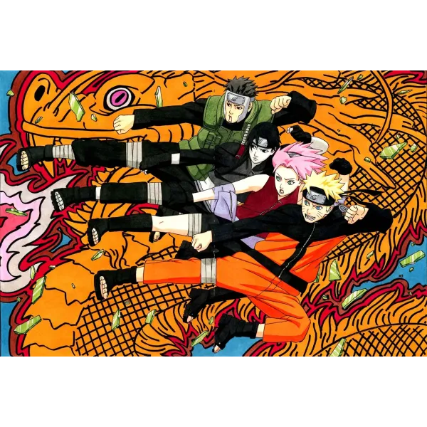 Anime Naruto  Mouse Pad (Desk Mat)