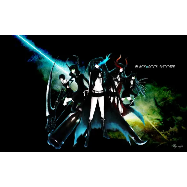 Anime Black Rock Shooter  Mouse Pad (Desk Mat)