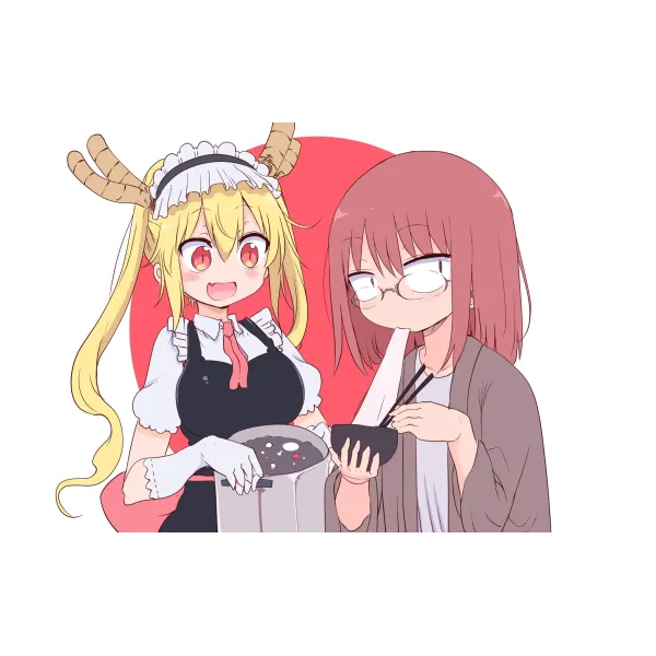 Anime Miss Kobayashi's Dragon Maid Mouse Pad (Desk Mat)