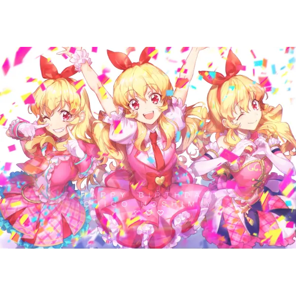 Anime Aikatsu!  Mouse Pad (Desk Mat)