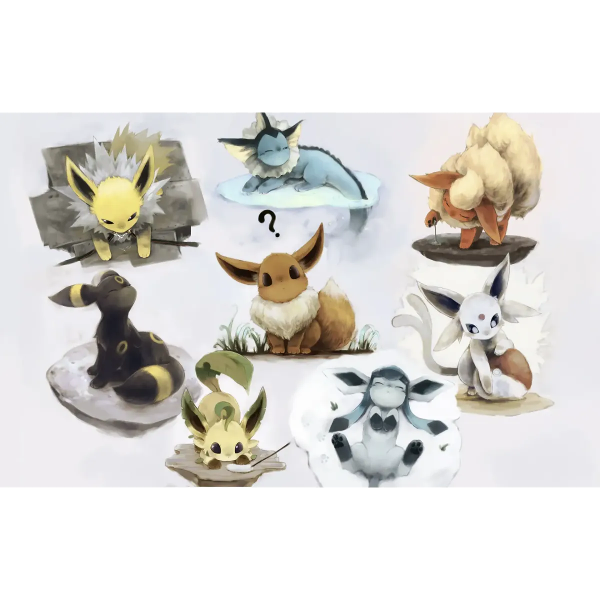 Anime Pokémon Mouse Pad (Desk Mat)