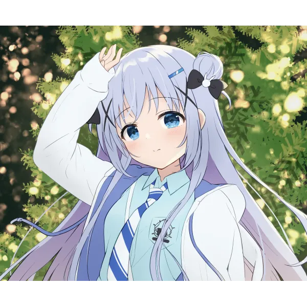 Chino Kafū  Mouse Pad (Desk Mat)